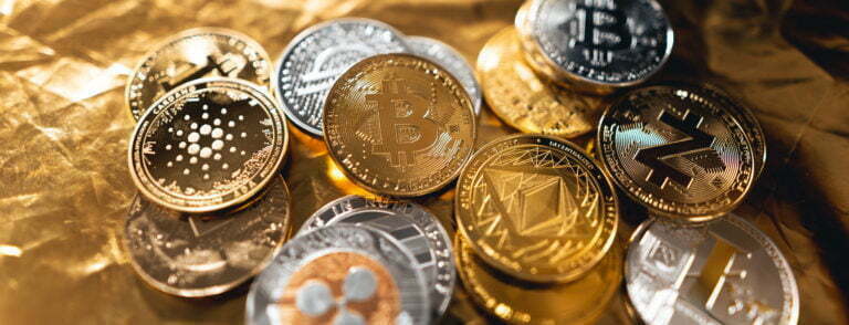 a group of coins